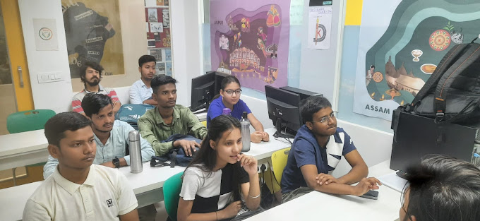 Students attending a classroom session at TGC